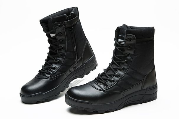 Military Boots Breathable Combat Training Boots Plus-size Desert Boots Men's Tall Work Boots Hipster Hiking Boots_vogvips.com