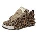 ADC Da Vinci McFlurry Series Leopard Print Casual Sneakers Height Increasing Low Top Loafers Unisex_vogvips.com