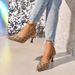 P N Pattern Large Size Stiletto High Heels For Women Spring And Autumn New Style Pointed Toe Shallow Mouth Buckle Back_vogvips.com