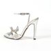 Cross-Border European And American Style Women's High Heels With Butterfly Decoration, Rhinestones, One-Strap Cross_vogvips.com