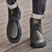 Men's Shoes Martin Boots Outdoor Tooling Boots Casual Leather Boots High Top Short Boots Cotton Boots_vogvips.com