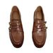 Soft Leather Version! Women's Loafers In Old Money Style With Round Toe, Soft Leather, Metal Decoration, Slip-on,_vogvips.com