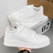Men's Autumn New Breathable White Niche Design Versatile Youth Sports Thick Soled Casual Board Trendy Shoes_vogvips.com