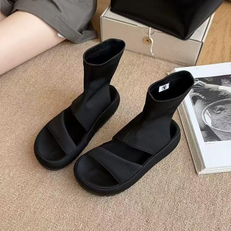 2025 Super Hot Summer Cool Women, Fashionable And High-End, Slimming Trendy Hollow Boots For Women_vogvips.com