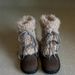 Vintage Thick-Soled Brown With Fleece Lining, Women's Short Boots, Winter 2025 Warm Fur Shoes, New Snow Boots_vogvips.com