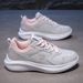 Jonidan Women's Sports Spring And Autumn Leather Waterproof Travel Shoes Soft Sole Running Casual Shock Absorption_vogvips.com