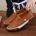 Fashion Men's Seasonal Feet Set Fashion New Little White Shoes Men's Flat Bottom Rubber Shoes Skateboard Leisure Work Shoes_vogvips.com