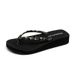 Women's Casual Korean Style Flip Flops Trendy Summer Wedge Sandals Thick Sole Non Slip Thong_vogvips.com