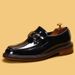 Euro Step 【VIP Exclusive】Business Casual Loafers Men Genuine Horsebit British Style Slip-On Leather Shoes_vogvips.com