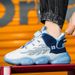 Platform sports shoes for men and women fashion youth high top basketball shoes for students outdoor casual men's shoes_vogvips.com