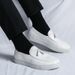 Spring New Large Size Slip-On Leather Business Casual Korean Style Men's Shoes_vogvips.com