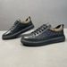 2025 Spring Head Layer Leather Sports Leisure Board Shoes, Men's Trendy And Versatile White Shoes_vogvips.com