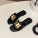 Large Size Shoes Suriname Hot Selling Flat Slippers Women's Metal Buckle Beach Sandals_vogvips.com