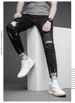 Medium Top Men's Shoes Inner Height Increase Men's Shoes Two-layer Cowhide Board Shoes Invisible Height Increase Shoes Casual Little White_vogvips.com