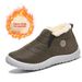 In Stock Winter With Fleece Lining, Warm Large Size Women's Shoes, Outdoor Cold-Resistant Northeastern Cotton Boots,_vogvips.com