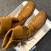 Women Boxing Boots 2025 Autumn Winter Bohemian Style Western Cowboy Mid-Calf Slimming Lace-Up Foldable Slouch Women's Boxing Boots_vogvips.com