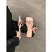 2025 Summer New Fashion Bow Low Heel Sandals Women's Shoes_vogvips.com