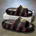 Unisex Trendy Brand Versatile Stylish High-end Thick-soled Beach Sandals,_vogvips.com