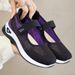 Women's shoes Breathable light comfortable casual shoes flying woven shoes_vogvips.com