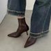 Pointed Toe For Women 2025 New Women's Autumn Winter High Heels Stiletto Zipper Slim Short Boots_vogvips.com