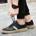 Little White Shoes Men's Sports Casual Shoes Breathable White Men's Board Shoes Tide_vogvips.com