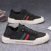Men's Summer Casual Breathable Sneakers Versatile White Sports Shoes Korean Style Trendy Sneakers for Teenagers_vogvips.com