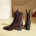 Pointed Toe High Heel Ankle Boots For Women 2025 Super Popular Boots Chunky Heel Slim Boots French Style New Brown Mid-Calf Women'_vogvips.com