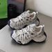 ShoeVault Autumn Winter Lace-Up Thick-Soled Dad Shoes For Men And Women, Super Stylish Mesh Sneakers, Trendy Versatile Breathable_vogvips.com