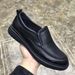 TerraStride Autumn Winter Cotton 2025 Thick Sole Warm Soft Surface Business Casual Leather Men's Work Shoes Fleece Lined Style_vogvips.com
