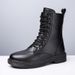 European Warm Series Men's Martin High Top Summer 2025 New British Style Leather With Hidden Wedge Long Boots Work Shoes_vogvips.com