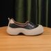 2025 Summer Autumn New Fashionable Height Increasing Round Head Shallow Mouth Breathable Versatile Single Shoe, One Step_vogvips.com