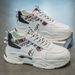 Spring New Breathable White Men's Korean Edition Versatile Thick Soled Sports Casual Dad Trendy Shoes_vogvips.com