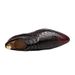 Suitable For All Seasons 2025 New Crocodile Pattern Color Polished Middle-aged Men's Business Pointed Leather Shoes_vogvips.com