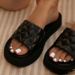 Plus Size Shoes 2025 New Summer Thick-Soled Slippers Beach Sandals Women's Outdoor Soft-Soled_vogvips.com