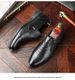 Unbeatable Quality Barton Martin End Shoes: New Men's Business Casual 146-88Z Pointed Leather Shoes With High Help Cotton_vogvips.com
