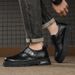 New Leather Spring Men's Shoes High-top Men's Heightening Tooling Martin Boots_vogvips.com