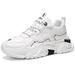 Spring New Breathable Little White Men's Korean Edition Trendy Versatile Inner Elevated Sports Casual Dad Shoes_vogvips.com