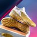 26ss Logo 1 Correct Falcon New High-top Long Soccer TF Broken Spike Special Training Shoes Football Men's Model_vogvips.com