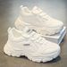 Men's Dad Sneakers Breathable Mesh Thick Bottom Height Increasing Casual Sports Shoes Trendy Comfortable Lightweight Fashion_vogvips.com