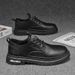 European Warm Series Black Leather For Men, Autumn And Winter British Style, Men's Business Formal Casual Non-Slip Thick Sole_vogvips.com