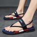 2022 Summer New Two-Way Men's Beach Flip-Flops Outdoor Fashion Sandals_vogvips.com