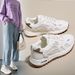 Thick Soled Dad Shoes Autumn New Breathable Student Sports Shoes Height Increase Casual Street Shot 5088_vogvips.com