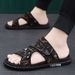 Men' Summer Trendy Dual-ue Non-lip Odor-reitant Soft Sole Slide_vogvips.com