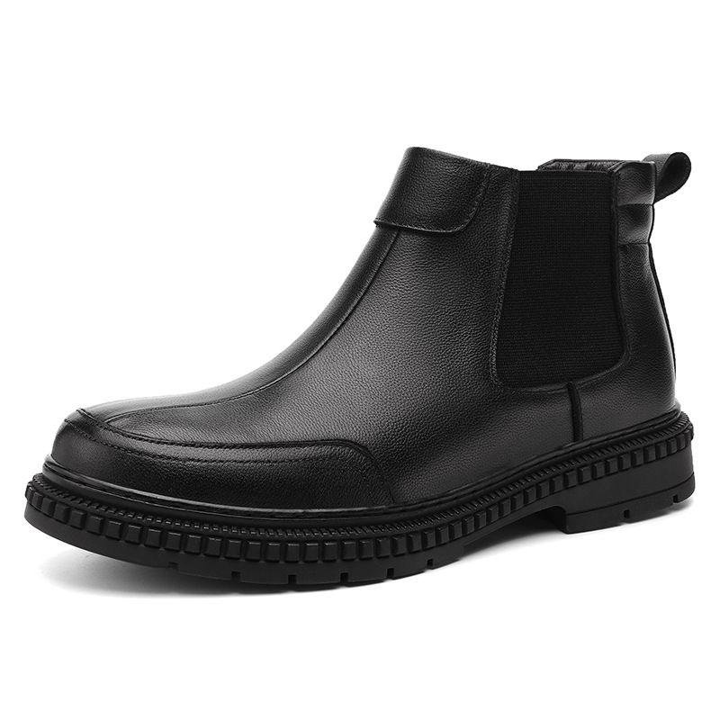 Men's Shoes Martin Shoes Men's High-top Shoes Model Martin Boots Men's Leather Boots_vogvips.com