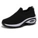 2024 Summer New Women Fashion Casual Sport Wedge Platform Sneakers Ladies Breathable Vulcanized Shoes_vogvips.com