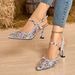 Cross-border Foreign Trade High-end Wedding Party Women's Shoes, Summer Lace Stiletto Sandals, Rhinestone High-heeled_vogvips.com