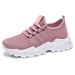Women's Shoes Large Size Casual Shoes Flying Woven Breathable Single Shoes Thick Sole Heightening Shoes Dad Shoes_vogvips.com