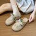 Half-white Shoes Women's Mesh Breathable Student Board Shoes Casual Shoes Increase Orgasm_vogvips.com