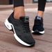 Casual Breathable Walking Mesh Flat Platform Sneakers Women Tenis Gym Vulcanized Shoes White Female Footwear_vogvips.com