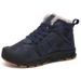 Winter Children's Cotton Shoes Waterproof Plus Velvet Thick Snow Boots Medium And Large Children's Cold Proof High Top Sports Shoes_vogvips.com
